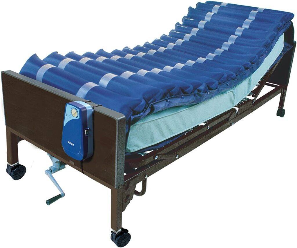 9 Best Air Mattresses For Hospital Beds: Great for Bedsores 4 Drive Medical 5" Med Aire Low Air Loss Mattress